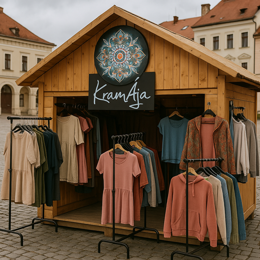 Stánek na náměstí Republiky Plzeň